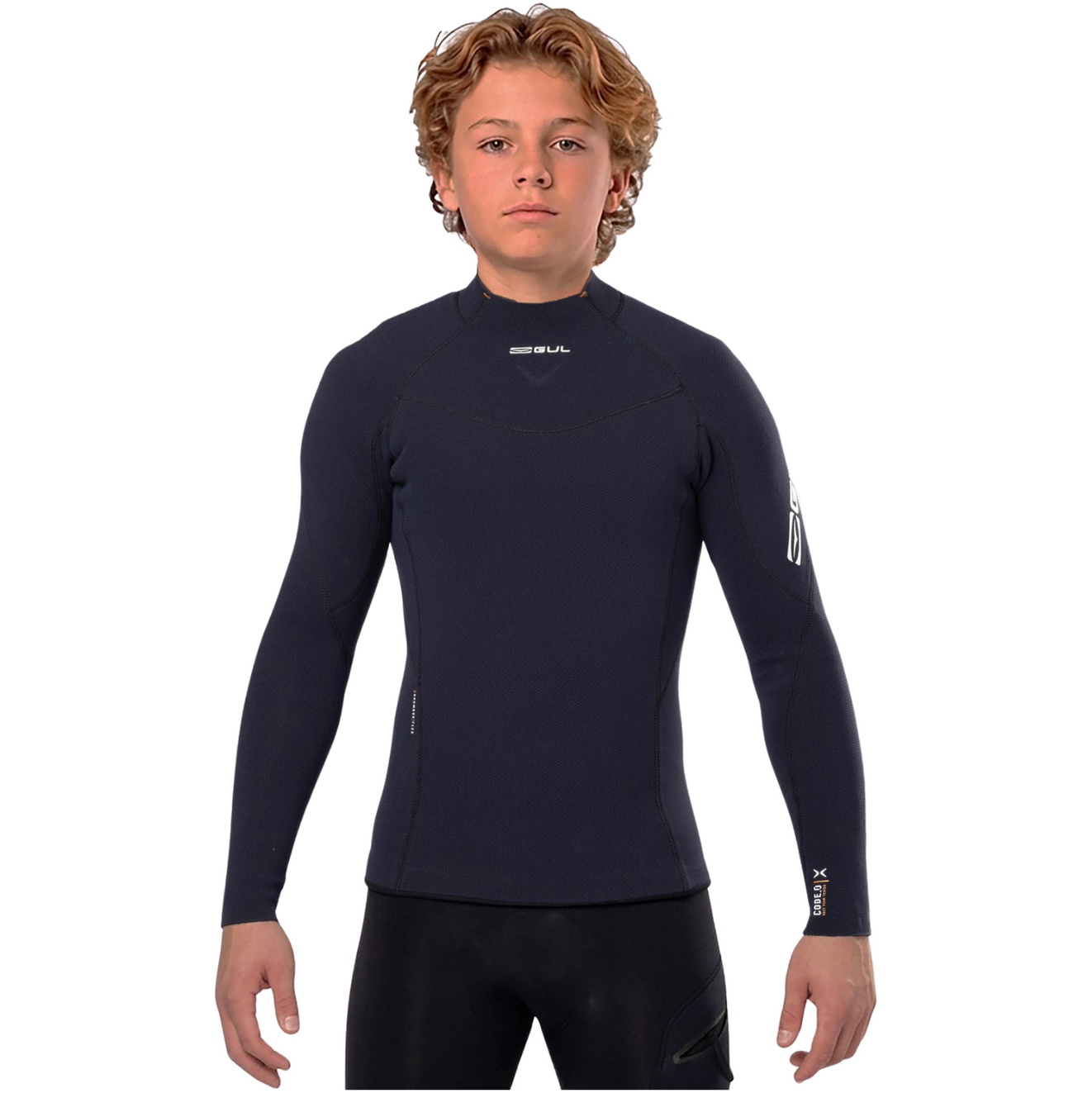 2026 Gul Junior Code Zero 3mm Naeco GBS Thermotop AC0116 - Black